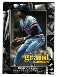 2024 Topps Rod Carew #'d /299 Parallel Grand Gamers Insert Baseball Card Twins