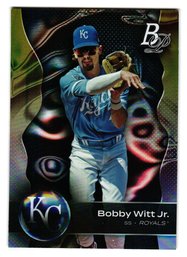 2023 Bowman Platinum Bobby Witt Jr. Baseball Card Royals