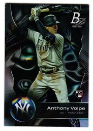 2023 Bowman Platinum Anthony Volpe Rookie Baseball Card Yankees