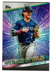 2024 Topps Bobby Witt Jr. Stars Of MLB Insert Baseball Card Royals