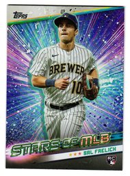 2024 Topps Sal Frelick Rookie Stars Of MLB Insert Baseball Card Brewers