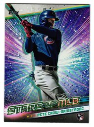 2024 Topps Pete Crow-Armstrong Rookie Stars Of MLB Insert Baseball Card Cubs