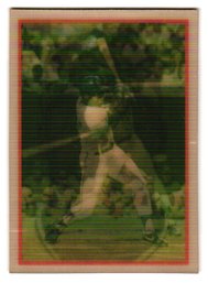 1986 Sportsflics Bo Jackson Rookie Baseball Card Royals