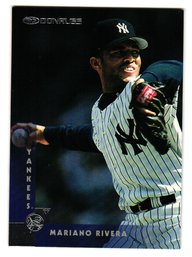 1996 Donruss Mariano Rivera Baseball Card Yankees