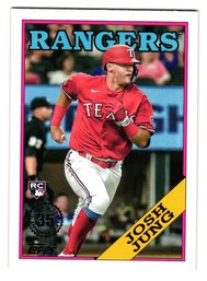 2023 Topps Josh Jung Rookie '88 Insert Baseball Card Rangers