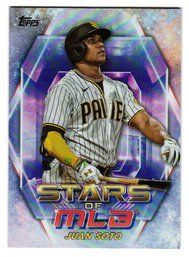 2023 Topps Juan Soto Stars Of MLB Insert Baseball Card Padres