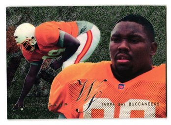 1995 Fleer Warren Sapp Rookie Football Card Buccaneers