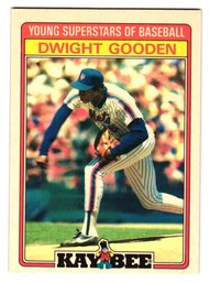 1986 Topps Kay Bee Dwight Gooden Young Superstars Baseball Card Mets
