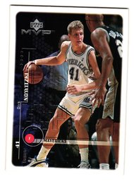 1999 Upper Deck Dirk Nowitzki Basketball Card Mavericks