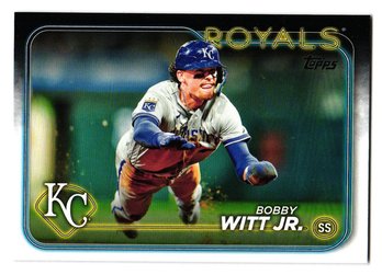 2024 Topps Bobby Witt Jr. Baseball Card Royals