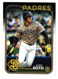 2024 Topps Juan Soto Baseball Card Padres