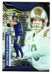 2022 Panini Illusions Matthew Stafford Football Card Rams