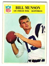 1966 Philadelphia Bill Munson Football Card Rams