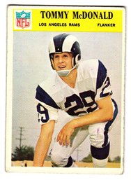1966 Philadelphia Tommy McDonald Football Card Rams