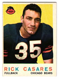 1959 Topps Rick Casares Football Card Bears