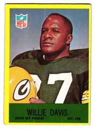 1967 Philadelphia Willie Davis Football Card Packers