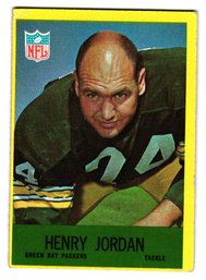 1967 Philadelphia Henry Jordan Football Card Packers