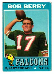 1971 Topps Bob Berry Football Card Falcons
