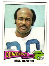 1975 Topps Mel Renfro Football Card Cowboys