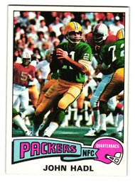 1975 Topps John Hadl Football Card Packers