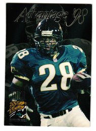 1998 Collector's Edge Advantage Fred Taylor Rookie Football Card Jaguars