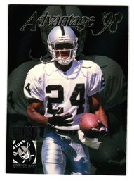 1998 Collector's Edge Advantage Charles Woodson Rookie Football Card Raiders