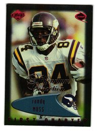 1999 Collector's Edge Odessey Red Randy Moss Millenium Collection Football Card Vikings