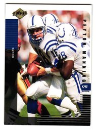 1999 Collector's Edge Peyton Manning Football Card Colts