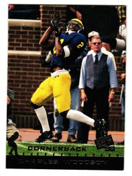 1998 Press Pass Charles Woodson Rookie Football Card Raiders