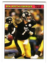 2005 Topps Bazooka Ben Rothlisberger Football Card Steelers