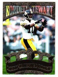 1996 Pacific Dynagon Kings Of The NFL Kordell Stuart Football Card Steelers