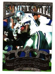 1996 Pacific Dynagon Kings Of The NFL Emmitt Smith Football Card Cowboys