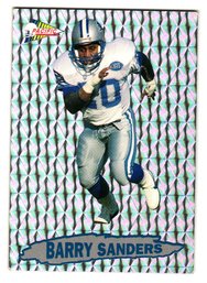 1992 Pacific Barry Sanders Prism Insert Football Card Lions