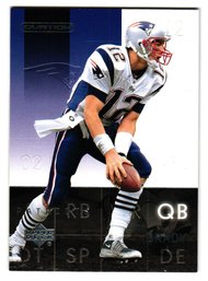 2002 Upper Deck Tom Brady Ovation Football Card Patriots