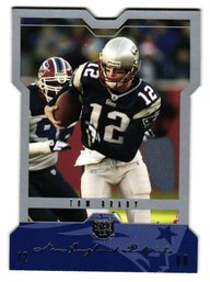 2004 Skybox Limited Edition Tom Brady Die-Cut Football Card Patriots