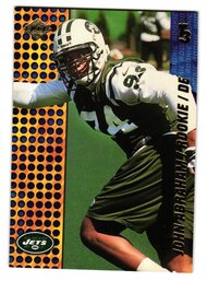 2000 Collector's Edge T3 John Abraham Rookie Football Card Jets