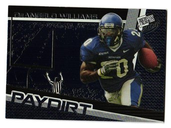 2006 Press Pass DeAngelo Williams Rookie Paydirt Insert Football Card Panthers