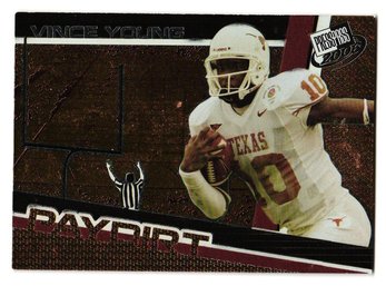 2006 Press Pass Vince Young Rookie Paydirt Insert Football Card Titans