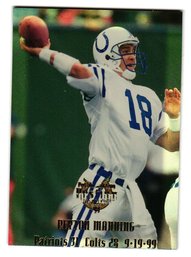 2000 Collector's Edge Peyton Manning Destiny Insert Football Card Colts PM18