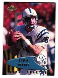 1999 Collector's Edge Peyton Manning Football Card Colts #66