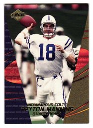 2000 Collector's Edge Supreme Peyton Manning Football Card Colts #59