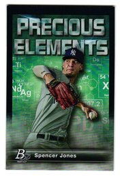 2023 Bowman Platinum Spencer Jones Precious Elements Insert Prospect Baseball Card Yankees