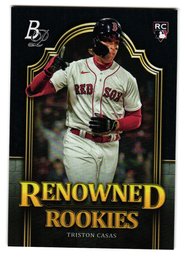 2023 Bowman Platinum Triston Casas Renowned Rookies Insert Baseball Card Red Sox