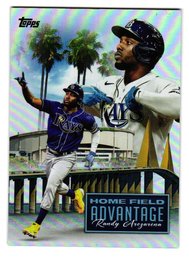 2024 Topps Randy Arozarena Home Field Advantage (Case Hit) Insert Baseball Card Rays