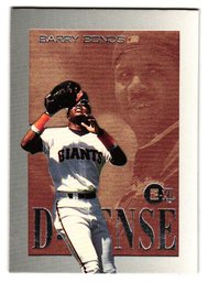 1996 Skybox E-XL Barry Bonds Insert Baseball Card Giants