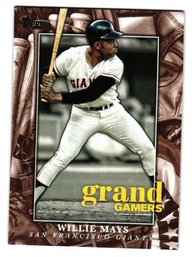 2024 Topps Willie Mays Grand Gamers Insert Baseball Card Giants