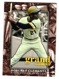 2024 Topps Roberto Clemente Grand Gamers Insert Baseball Card Pirates