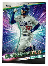 2024 Topps Mookie Betts Stars Of MLB Insert Baseball Card Dodgers