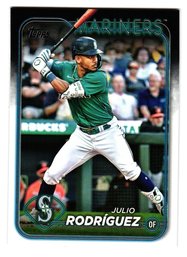 2024 Topps Julio Rodriguez Baseball Card Mariners