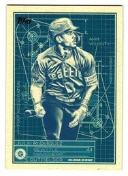 2024 Topps Julio Rodriguez Superstar Blueprint Insert Baseball Card Mariners